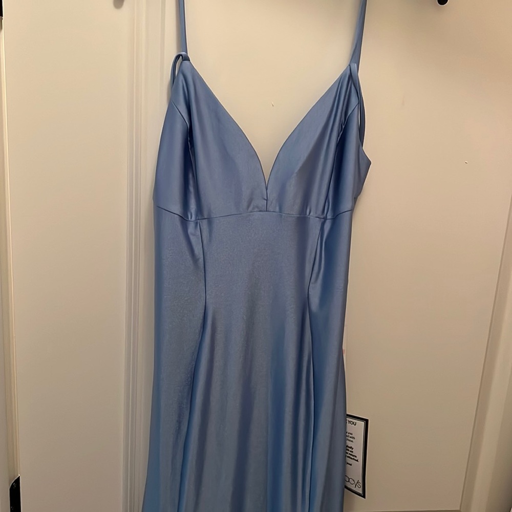 Baby Blue Prom Dress